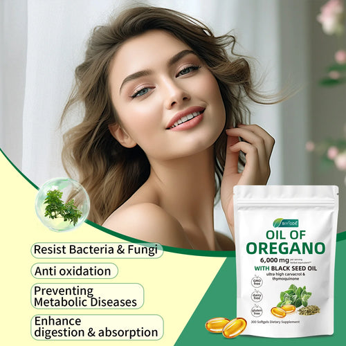 Oregano Black Seed Boost Softgels
